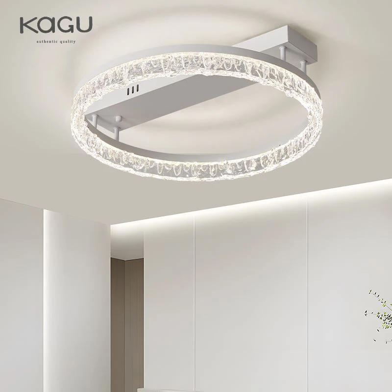 Lámpara de techo de anillo LED con Control remoto para sala de estar, dormitorio, comedor, cocina, decoración del hogar