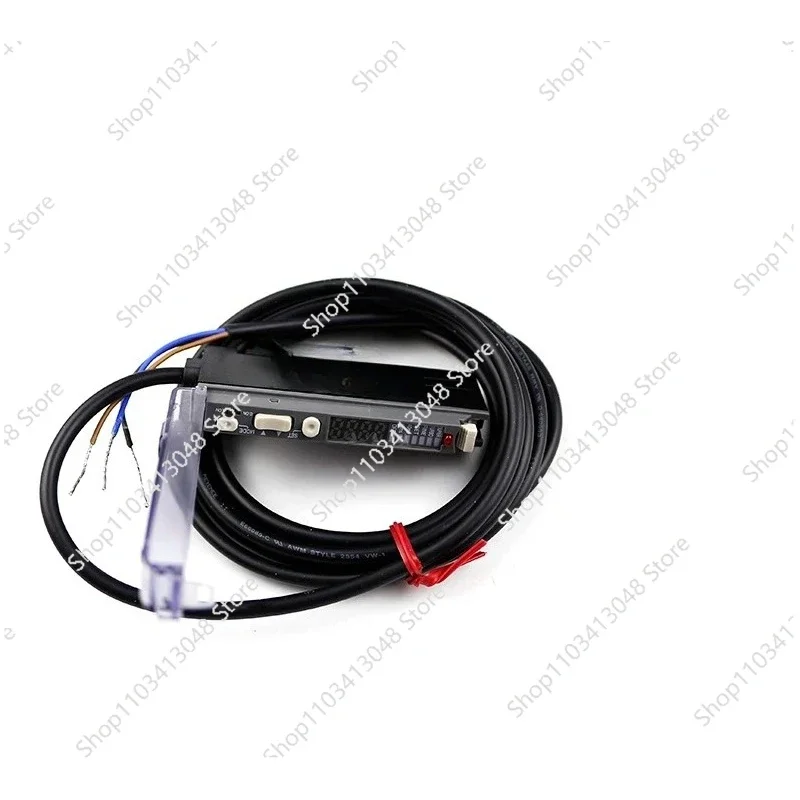 

Dual display digital fiber optic sensor FS-V11P Fiber Optic Amplifier Cable Type Host Open Anti-Collector FS-V11P