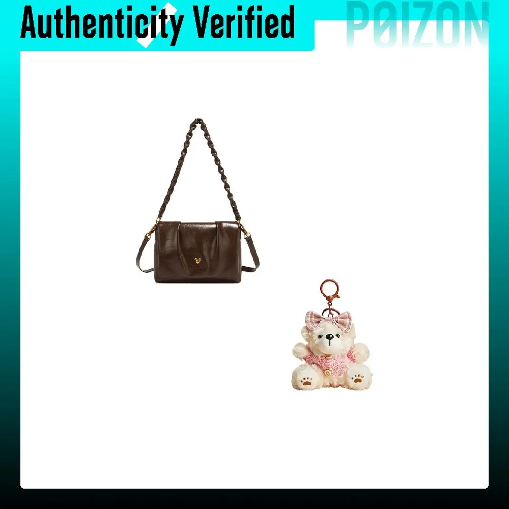Disney Mickey Series Pu Shoulder Bags Regular Women's Brown BMK-71896K