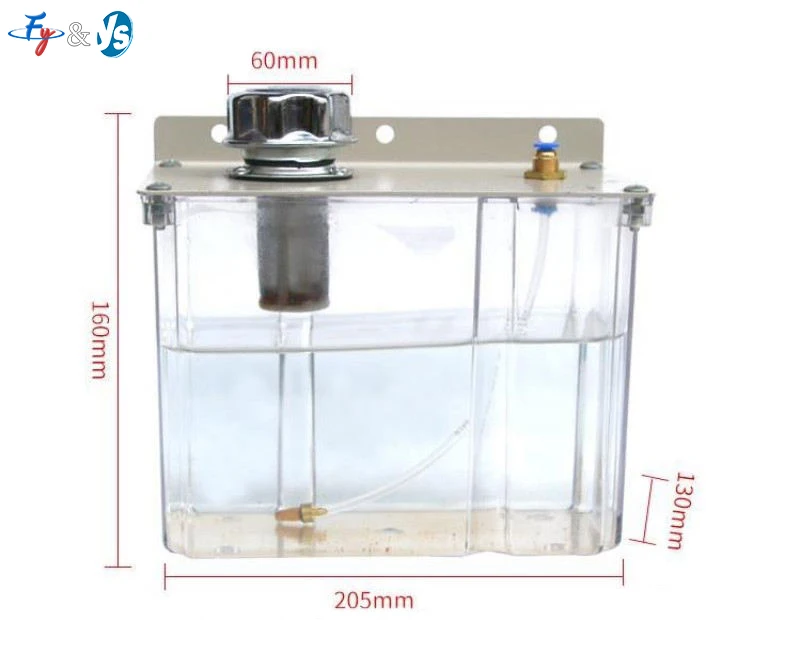 نظام CNC Coolant Mister التلقائي مع فلتر الهواء، صندوق التحكم، خزان المياه وبخاخ الرذاذ، فوهة رش أنبوب التبريد