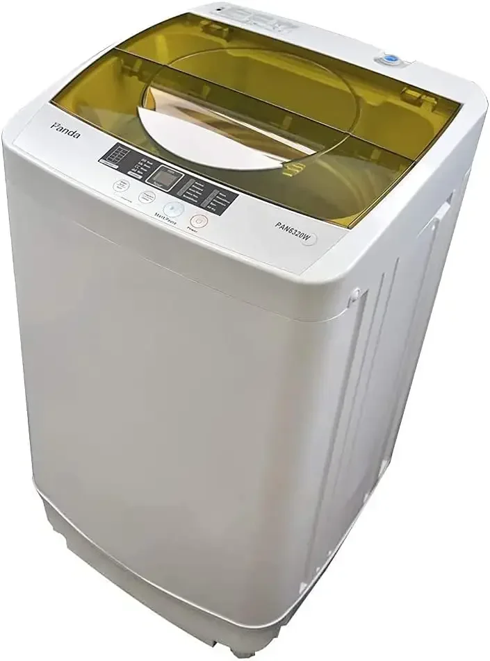 Panda Portable Washing Machine, 1.34 Cu.ft, 10 Wash Programs & 110V 850W Electric Compact Portable Clothes Laundry Dryer