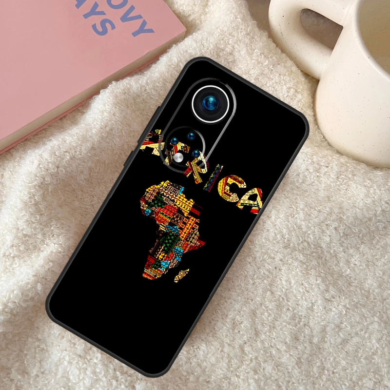 حافظة خريطة أفريقيا Geogra لهاتف Honor X9a X8a X8b X9b X9c X8 X9 50 70 90 Lite Honor 200 Pro Magic 7 5 6 Lite Coque #4