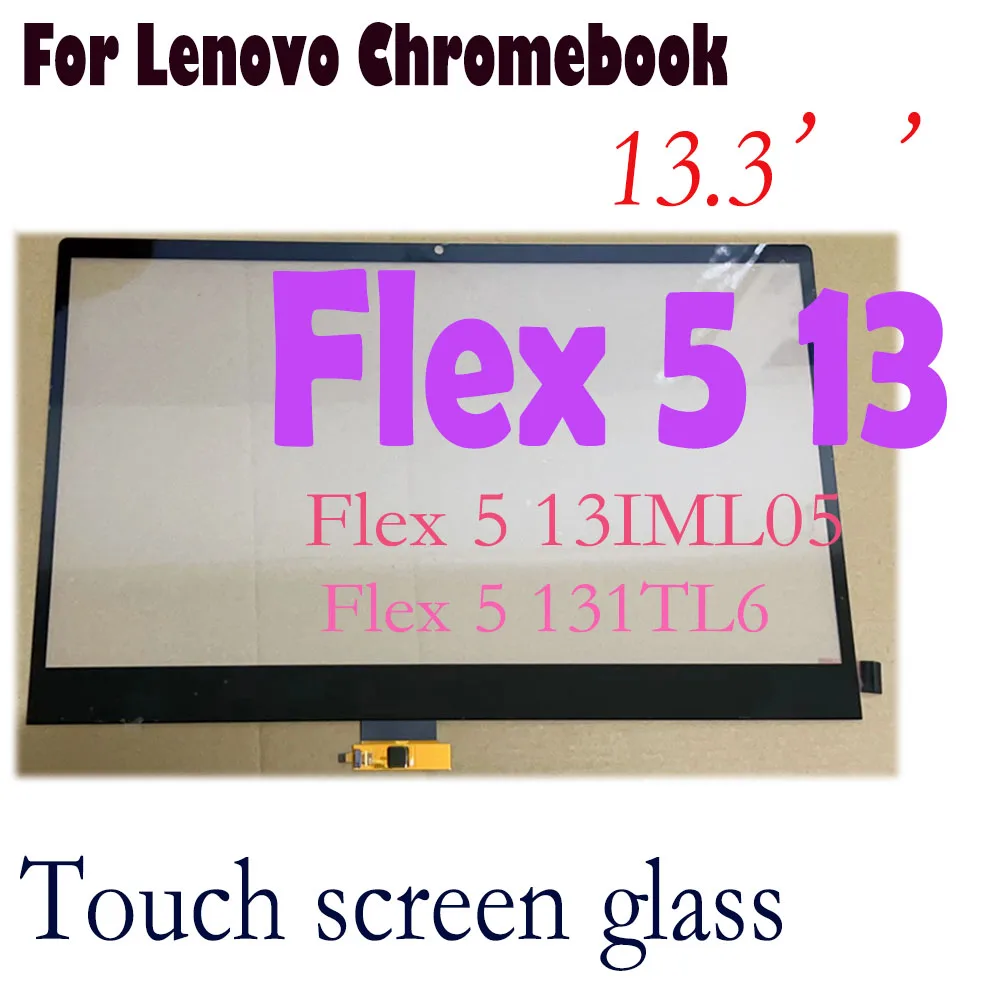 verre-d'ecran-tactile-pour-lenovo-dnomebook-remplacement-du-hebergements-eur-d'ecran-tactile-133-en-effet-flex-5-13iml05-131tl6-flex-5-13