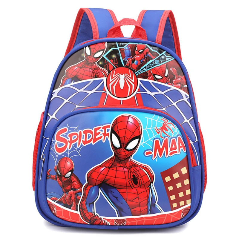 Disney New Children Backpack  Mini Schoolbag Girls and Boys Cute Shoulder Bag Cartoon Spriderman Children Backpack