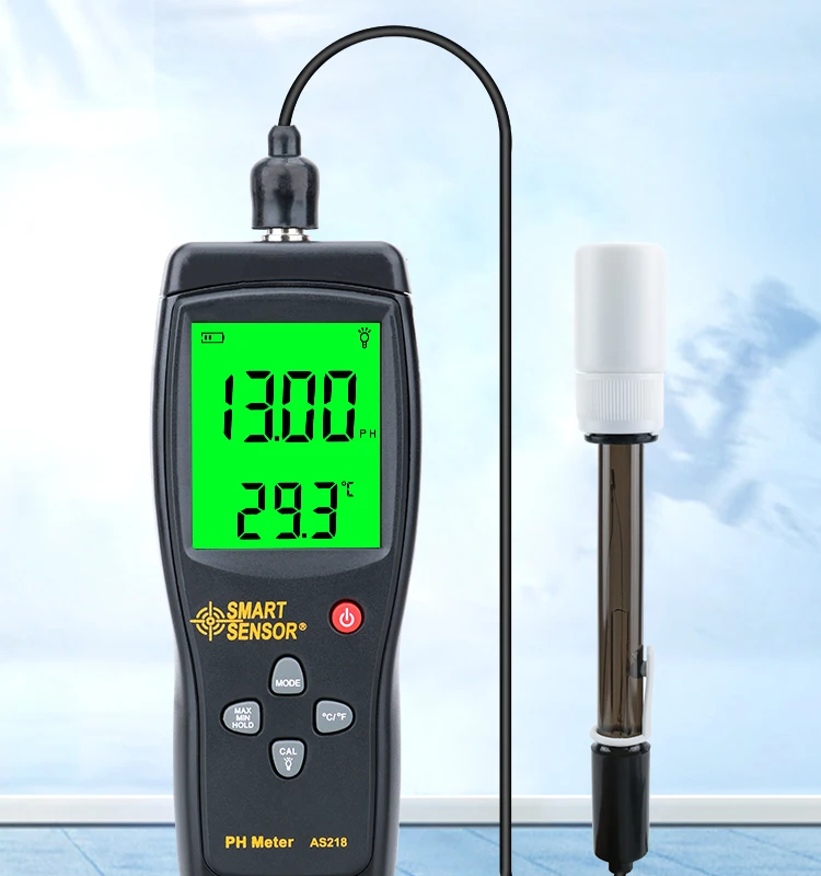Digital PH Meter Acidometer PH Acidity Meter for Aquarium Swimming Pool Water Quality Tester Acido Meter Acidimeter AS218