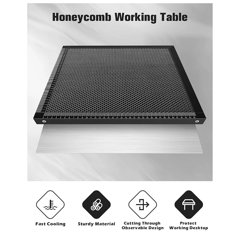 Honeycomb Working Table For Fast Heat Dissipation And Table-Protecting With Aluminum Plate