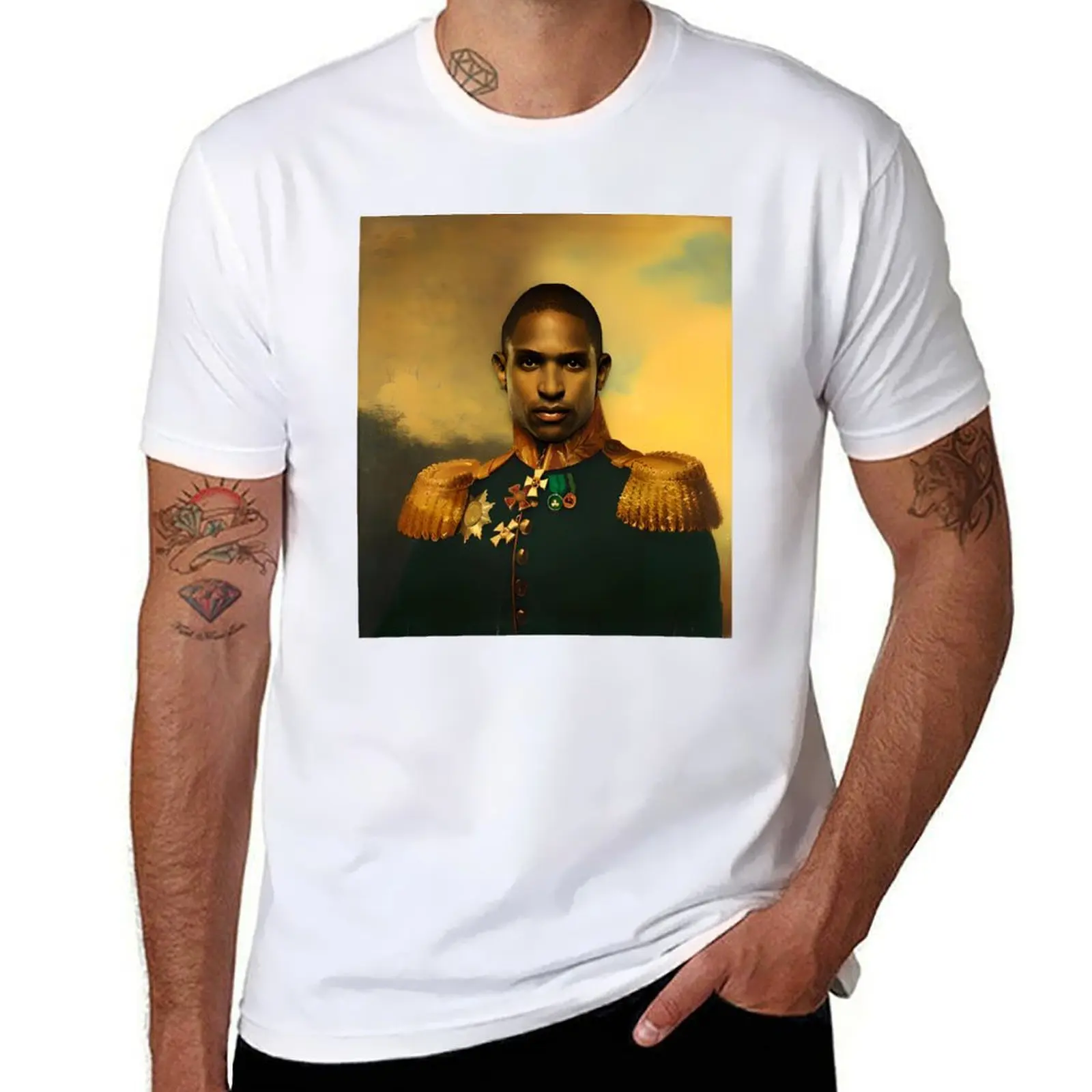 

A soldier of a thousand battles T-Shirt Classic Crew Neck Cotton T-Shirt