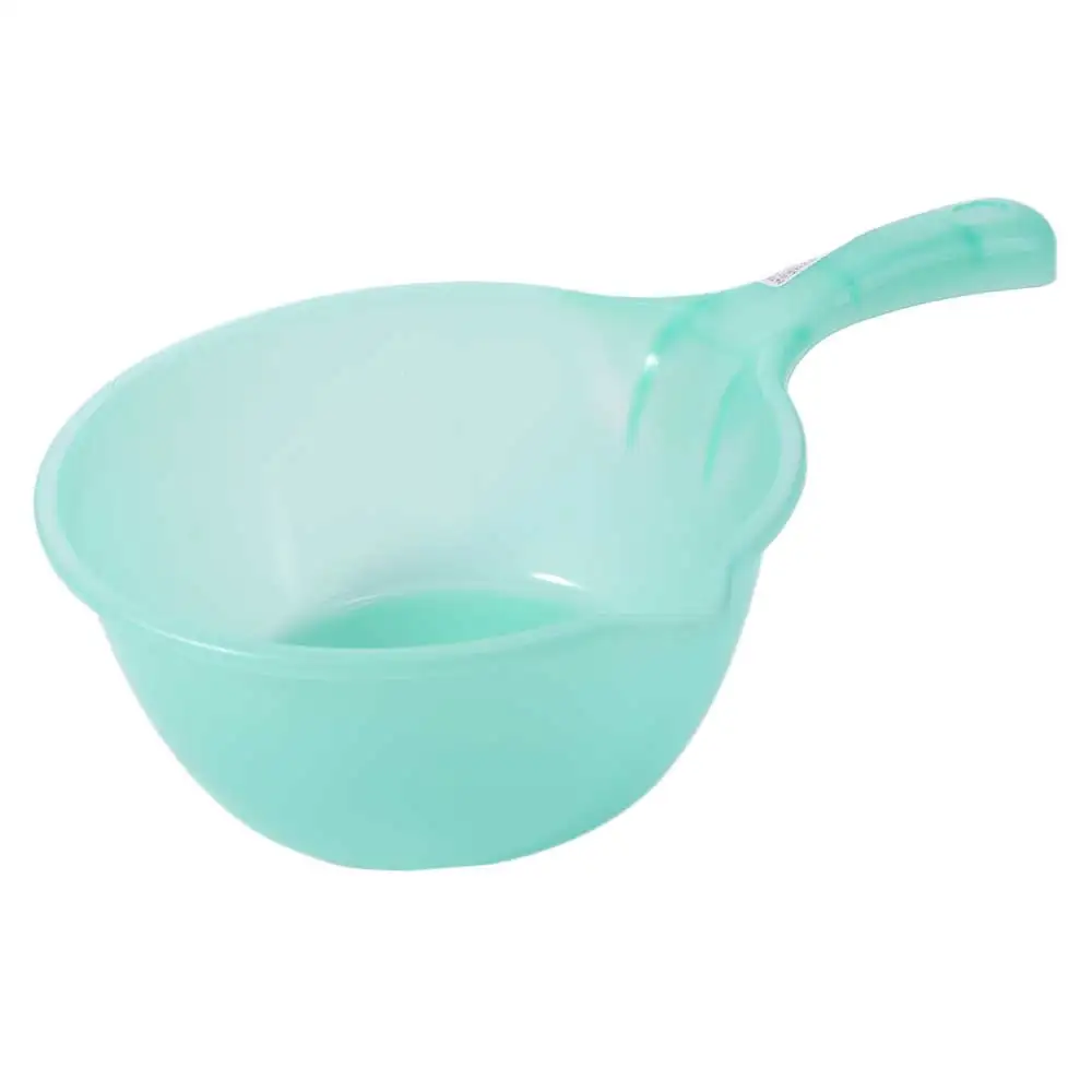 Portable Plastic Water Ladle Transparent Thickened Water Dipper Large Capacity Shampooing Water Scoop Bathroom