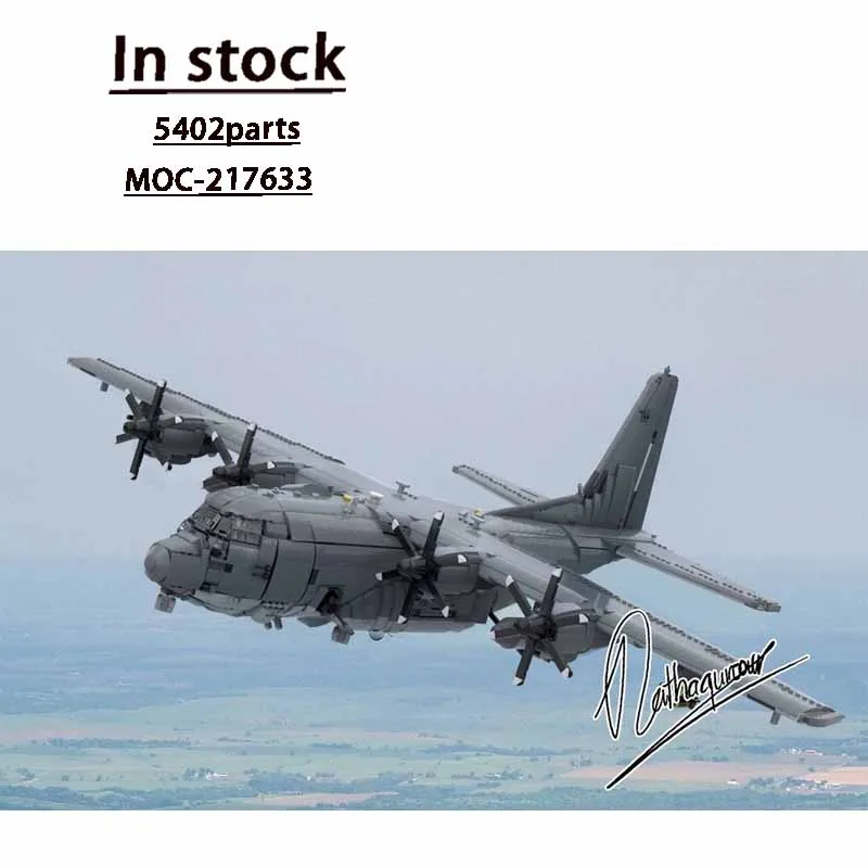 MOC-217633 ニュークラシックエアファイタービルディングブロックモデル、5402パーツ、誕生日ビルディングブロックおもちゃギフト、男の子や子供向け