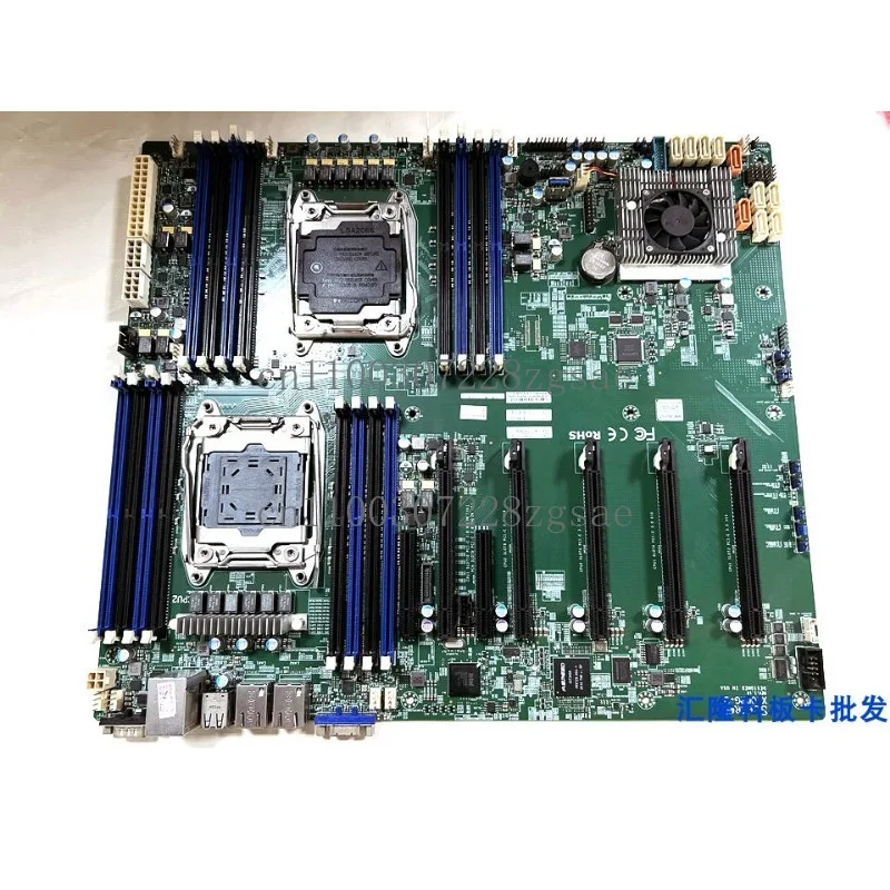 

X10DRG-Q двойная основная плата X99, 4-канальный графический процессор, 4 видеокарты, глубокое обучение, научные компьютеры