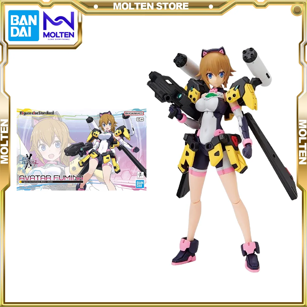 

BANDAI Original Figure-rise Mobile GUNDAM BUILD FIGHTERS TRY Hoshino·Fumina Model Kit Action Anime Figure Assembly/Assembling