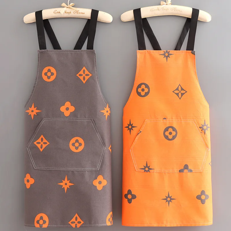 Breathable Kitchen Apron Funny Comfortable Soft Wear‑Resistant for Men Women Cooking Fashion Restaurant Working Clothes
