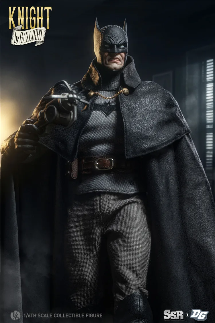 In Stock SSR SSC-011 1/6 Scale Male Gaslight Batman Lantern Arkham Knight The Dark Knight Full Set 12in Action Figures Model