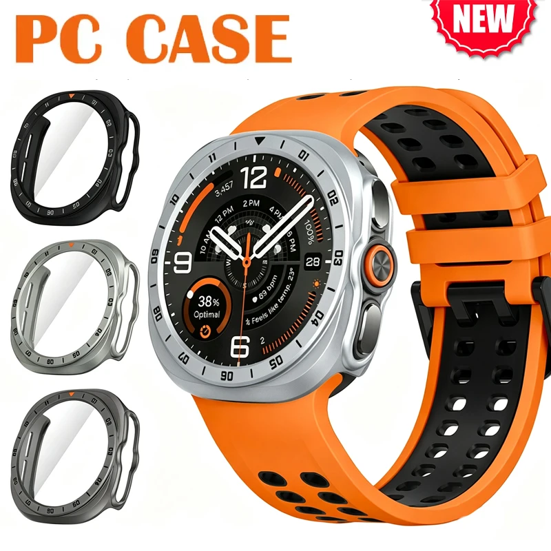 PC Case for Samsung Galaxy Watch Ultra 2 47mm Cover Hollow Protective Bumper All-Around Shell Galaxy Watch 9 Ultra2 Accessories