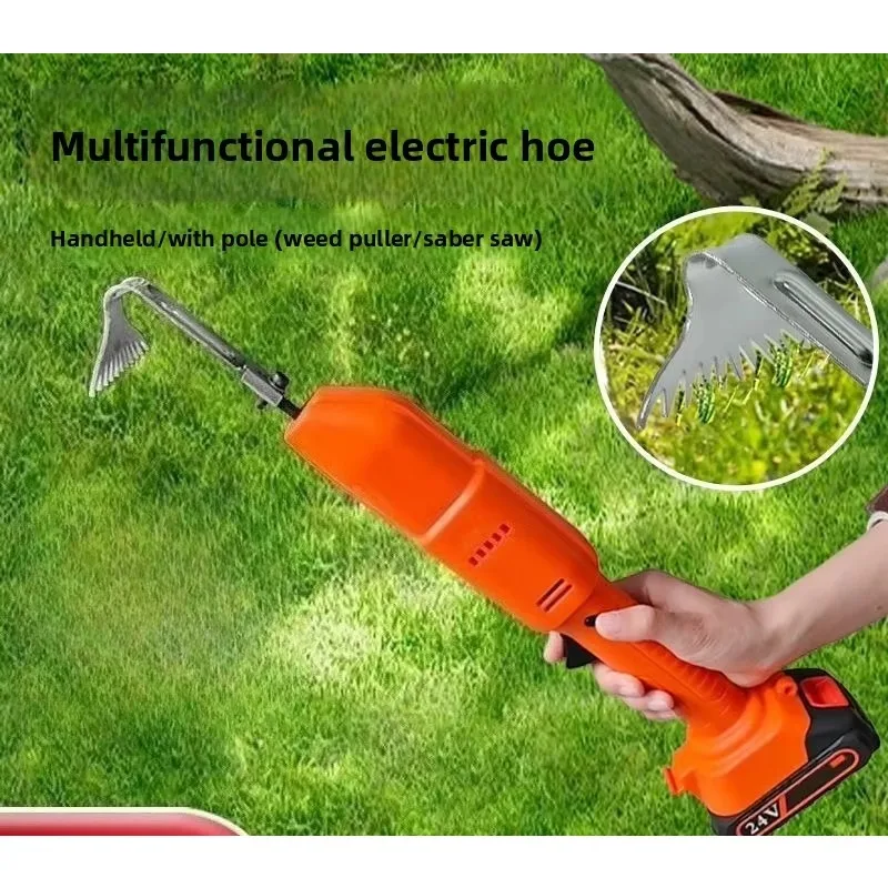 Multifunctional electric hoe good helper lithium battery weeding machine