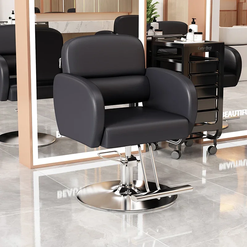 Gamer Barber Chair Recliner Manicure Pedicure Beauty Salon Chair Nail Vanity Swivel Silla Barberia Hairdressing Furniture