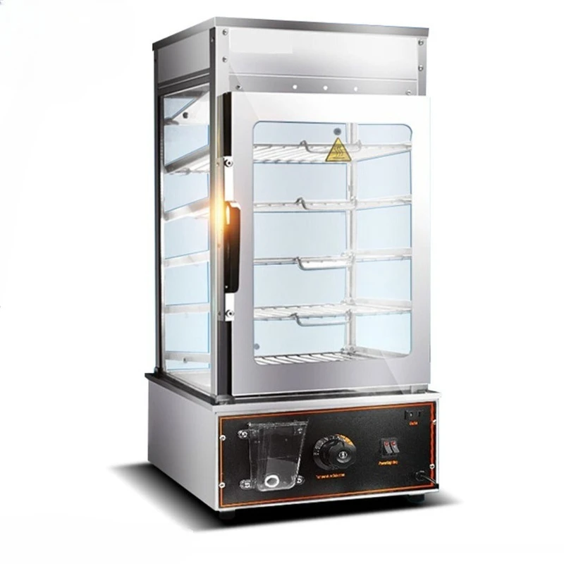 Fast Food Warmer Display Cabinet/Bun Steaming Machine/Food Steamer Warmer Display Machine