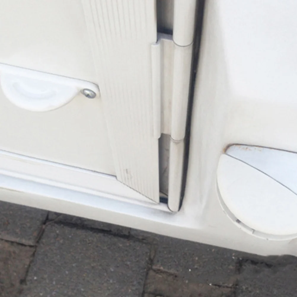 2 قطعة سدادة Rv البلاستيك نصف دائرة تحقق للمنزل المتنقل التجنيب عدة سيارة نصف دائرة شكل الباب تحقق الباب الصيد حامل #4