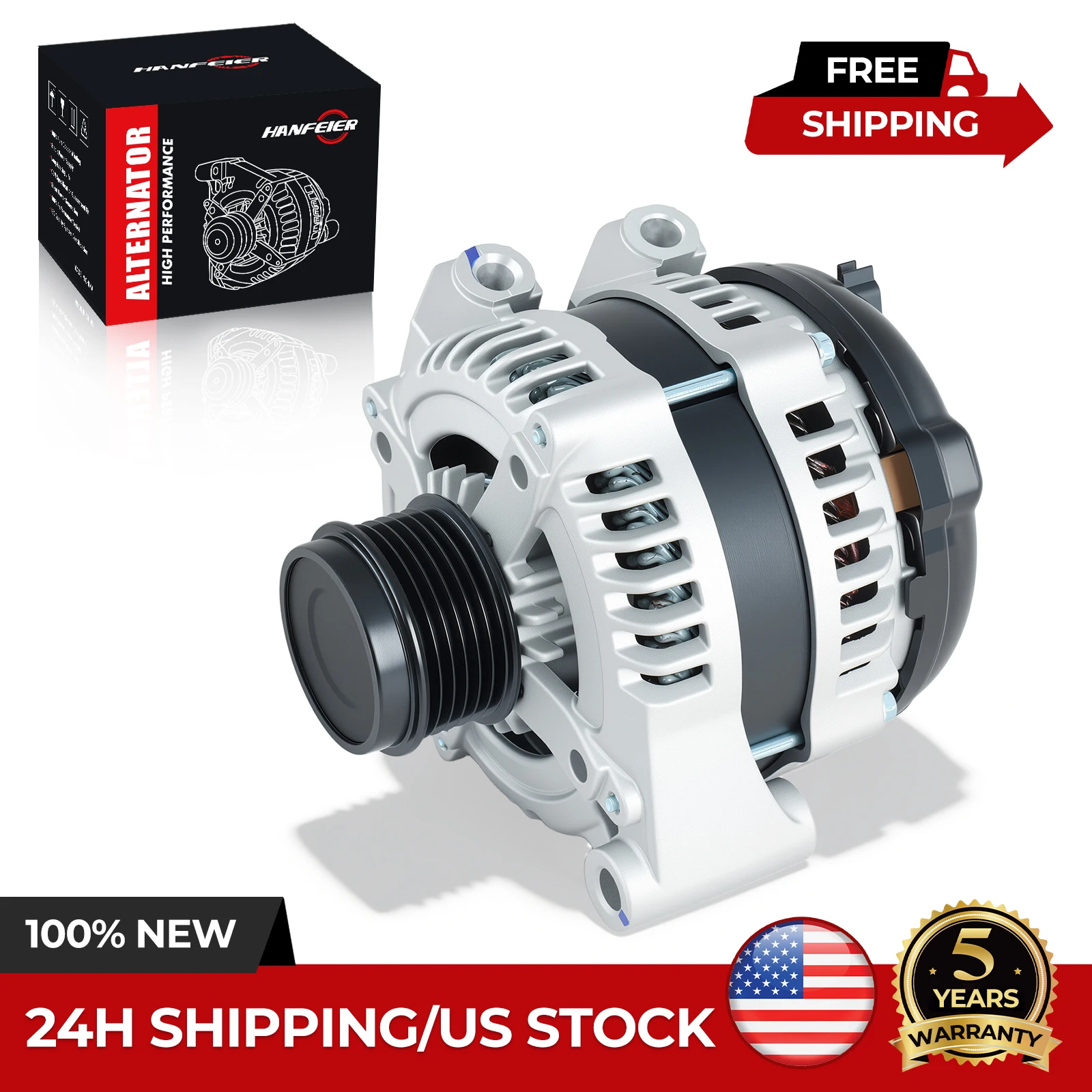 Alternator for 2011-2020 Dodge Grand Caravan Journey 2011-2014 VW Routan V6 3.6L