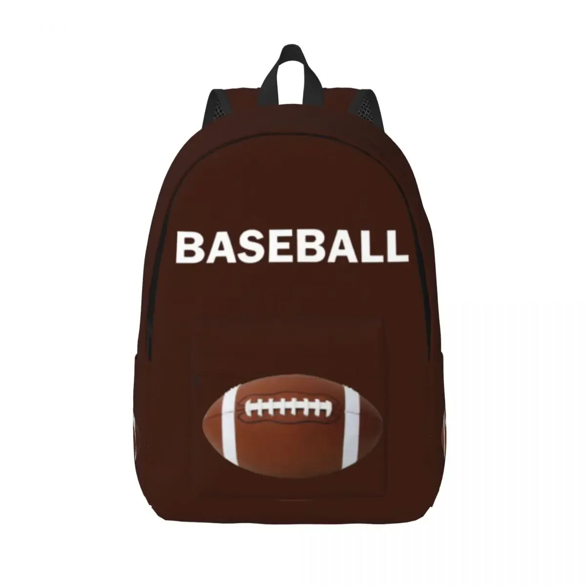 Baseball Classic Backpack for Preschool Primary School Student Book Bags Boy Girl Kids Daypack Gift for Outdoor Travel