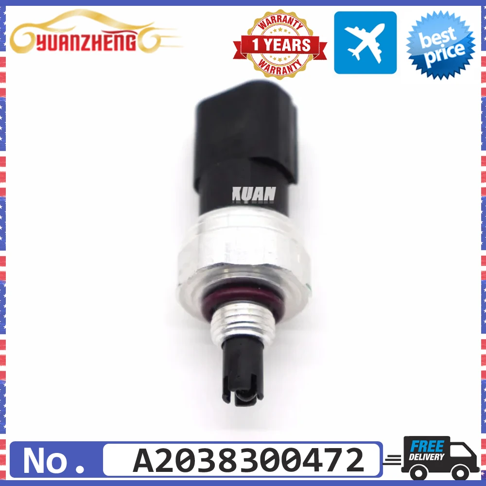 Pressure Sensor A2038300472 For Mercedes Benz C209 R230 W163 W203 W211 W219 W463 2038300472 2038300372 A2038300372