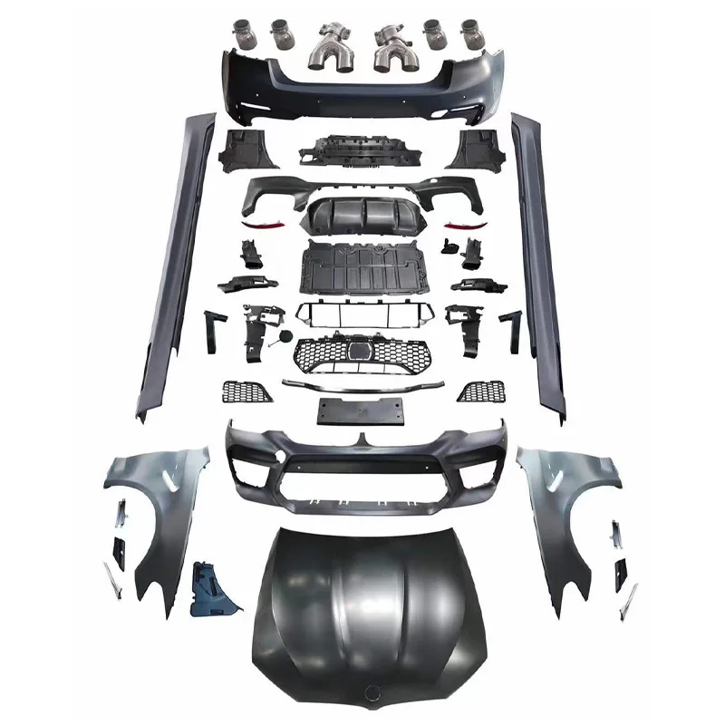 SaarcarSuitable for BMW5SurroundedG30G38Early Stage to Early StageM5Front and Rear Bumper Assembly Full Body Kit