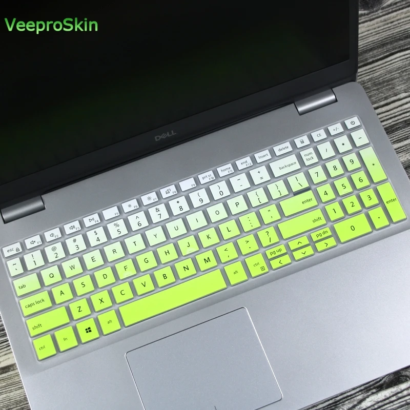 Silicone Laptop Keyboard Cover skin For 2021 Dell Vostro 3501 3510 3515 5510 5515, 2021 Dell Inspiron 15 3000 3510 3511 3515