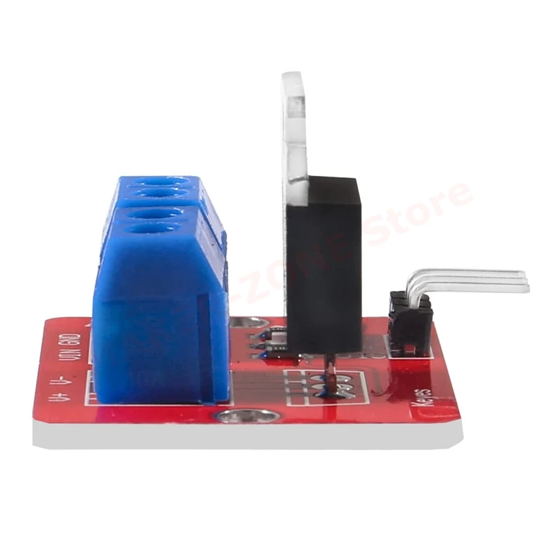 8 Buah IRF520 Tombol Mosfet Atas 0-24V Modul Driver MOS PWM Tombol Dapat Disesuaikan 3.3V-5V Tabung FET MCU Papan Driver untuk Raspberry Pi