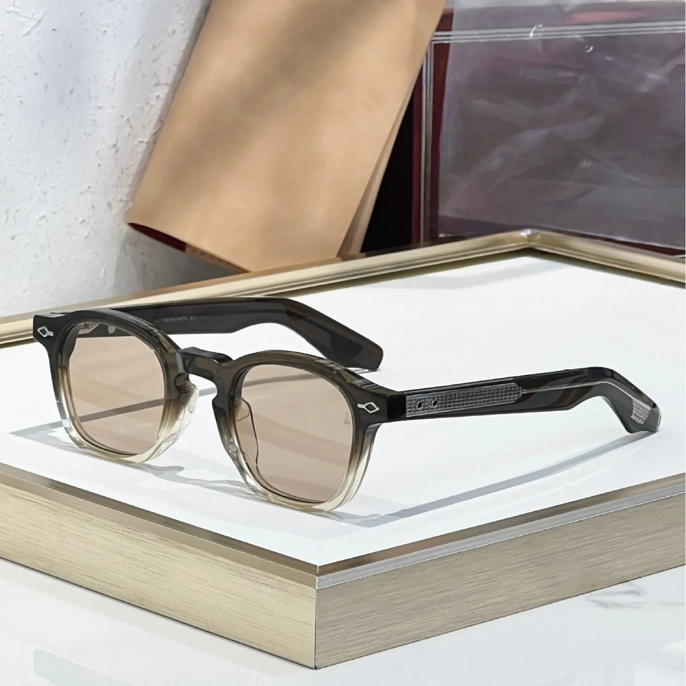 

Rectangle Square Acetate Sunglasses UV400 Protection Trendy Fashion Beach Vacation Party Classic Retro Comfortable Eyewear 2026