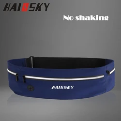 Haissky Running Waist Belt Sport Bags For Women Men Fanny Jogging Waist Pack For IPhone 16 15 14 13 Pro Max Fitness Accessories