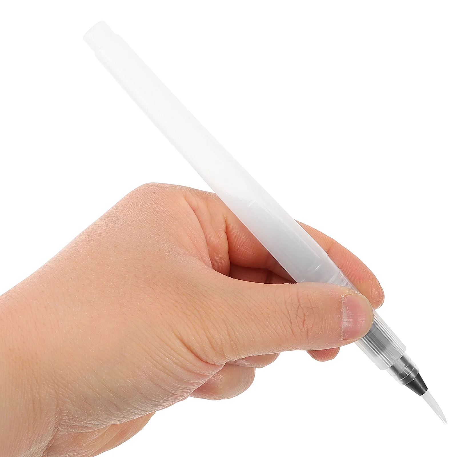 

6Pcs Water Injection Painting Brush Refillable Watercolor Brush Pens Versatile Reusable Painting Tool for Water Color Drawing