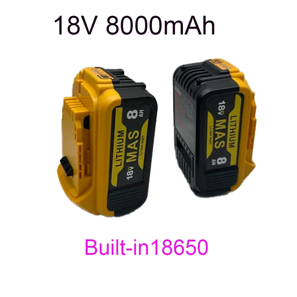 

for Original Flexvolt for DEWALT 20v/60V battery DCB606 DCB609 DCB182 DCB205 DCB206 DCB209 power tool 18V battery 8AH battery