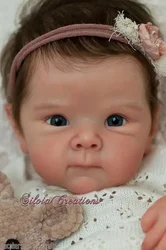 19inch  Reborn Doll Parts Bettie Reborn Lifelike Doll Kit Limited Edition Popular Kit Soft Body Touch Fresh Color Vinyl Kit