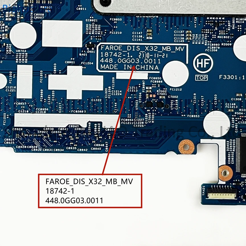 Imagem -06 - para hp Pavilion X360 14m-dh 14-dh Laptop Motherboard com Cpu i3 i5 i7 L51133601 L52932-601 L67767-601 187421 448.0gg03.0011