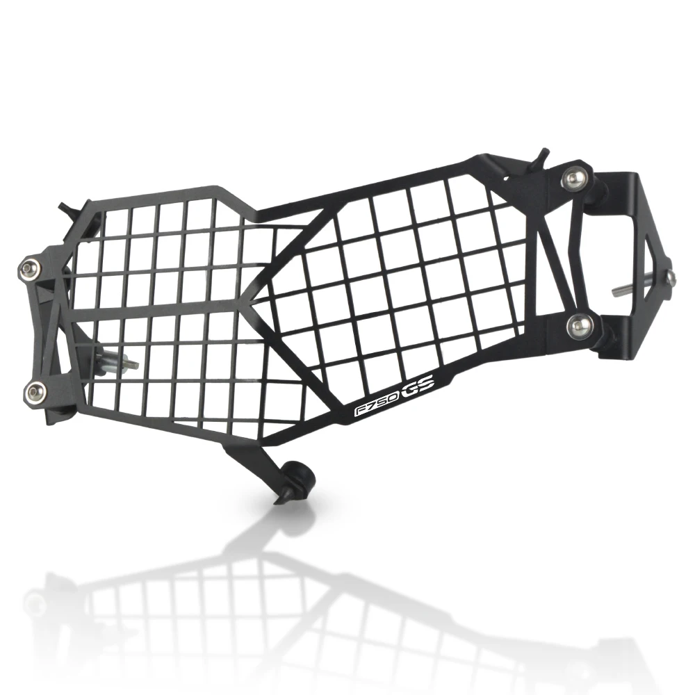 Acessórios da motocicleta para bmw f750gs f850gs 2018-2020 motocicleta farol cabeça luz guarda protetor capa proteção grill