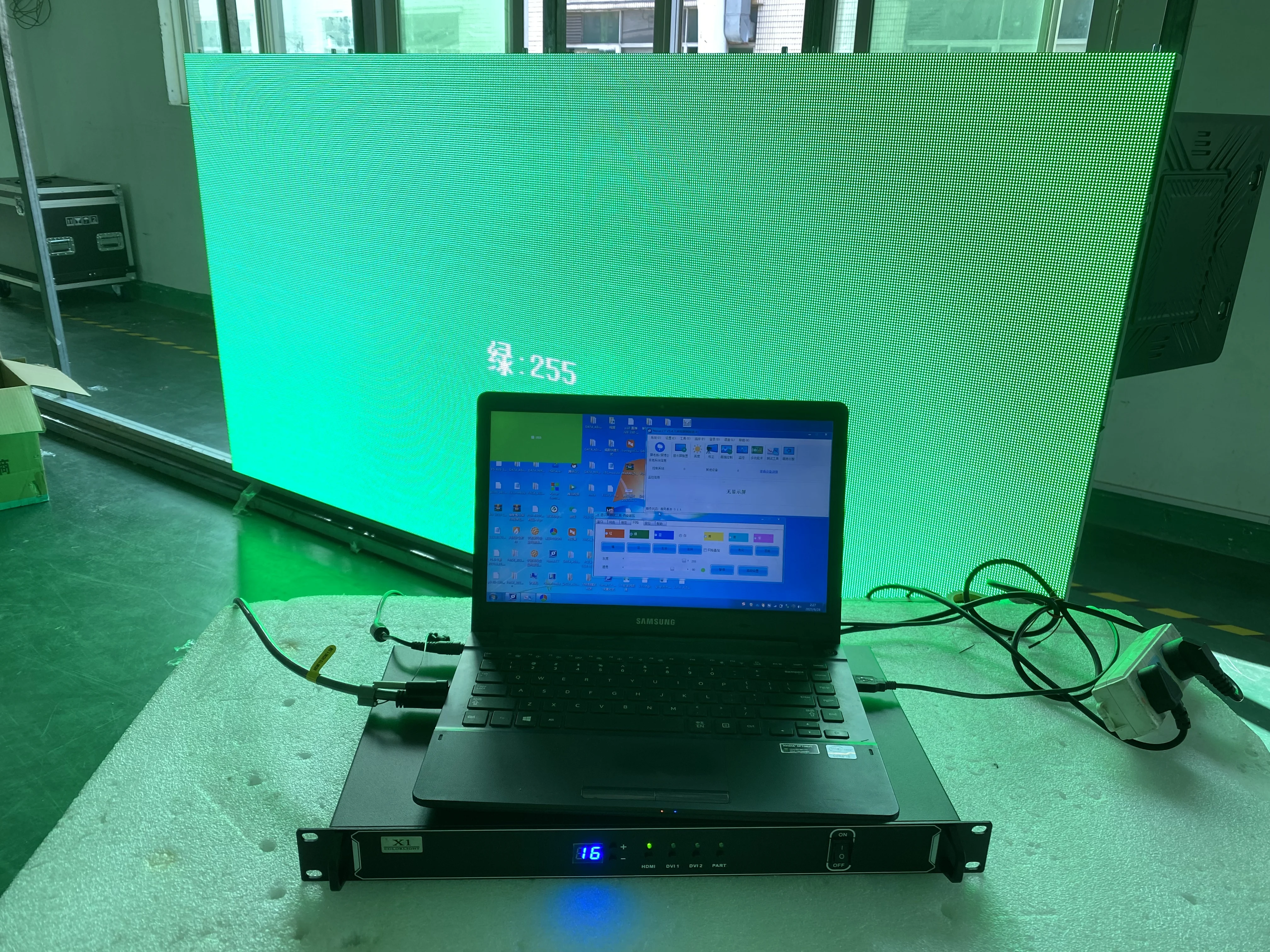 Colorlight X1 LED display video processor  controller work with  5A-75B 5A75E Receiving card