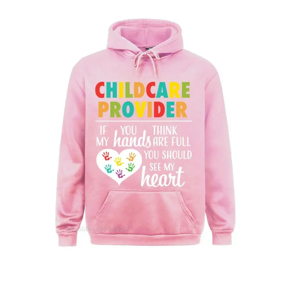 Childcare Provider Hoodie Appreciation Daycare Hoodie Pullover Hoodie New Design Men Sweatshirts Hip hop Hoodies Sportswears