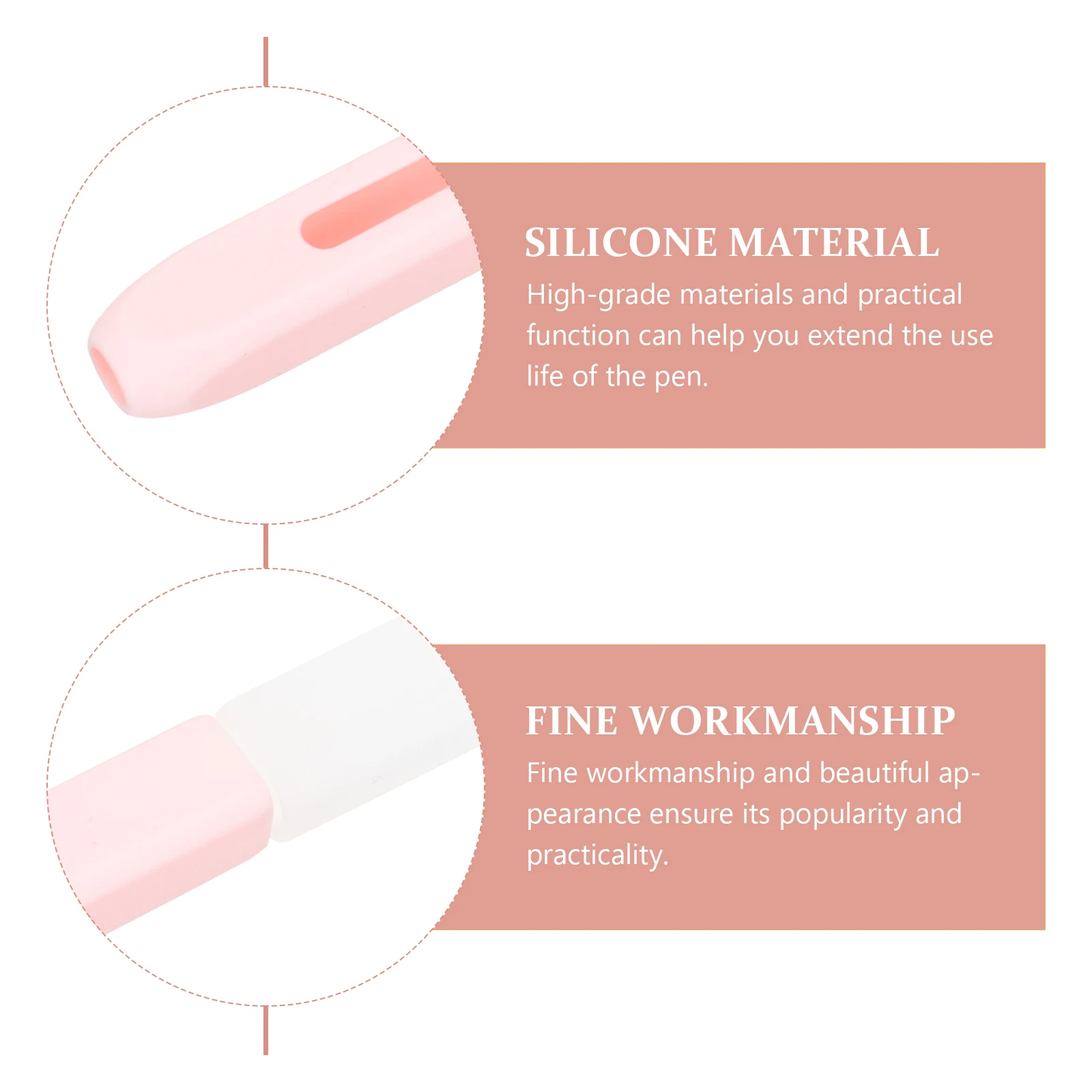 

Silicone Pen Case Stylus Sleeve Decorative Pencil Protective Protection Accessory Protector Sleeves