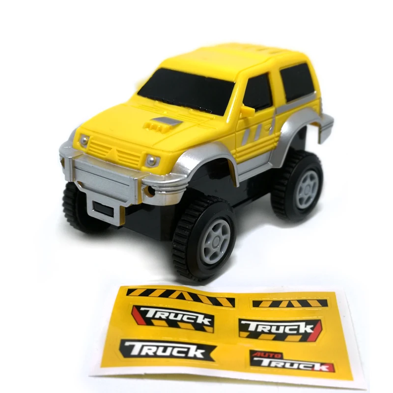 Kolej Świecąca Elastyczna Kolejka Samochodowe Zabawki Dla Dzieci Wyścigi Kolejowe Zakręt Elektroniczny Samochód DIY Zabawki Dla Dzieci Prezent Wyścigi Samochodowe L003