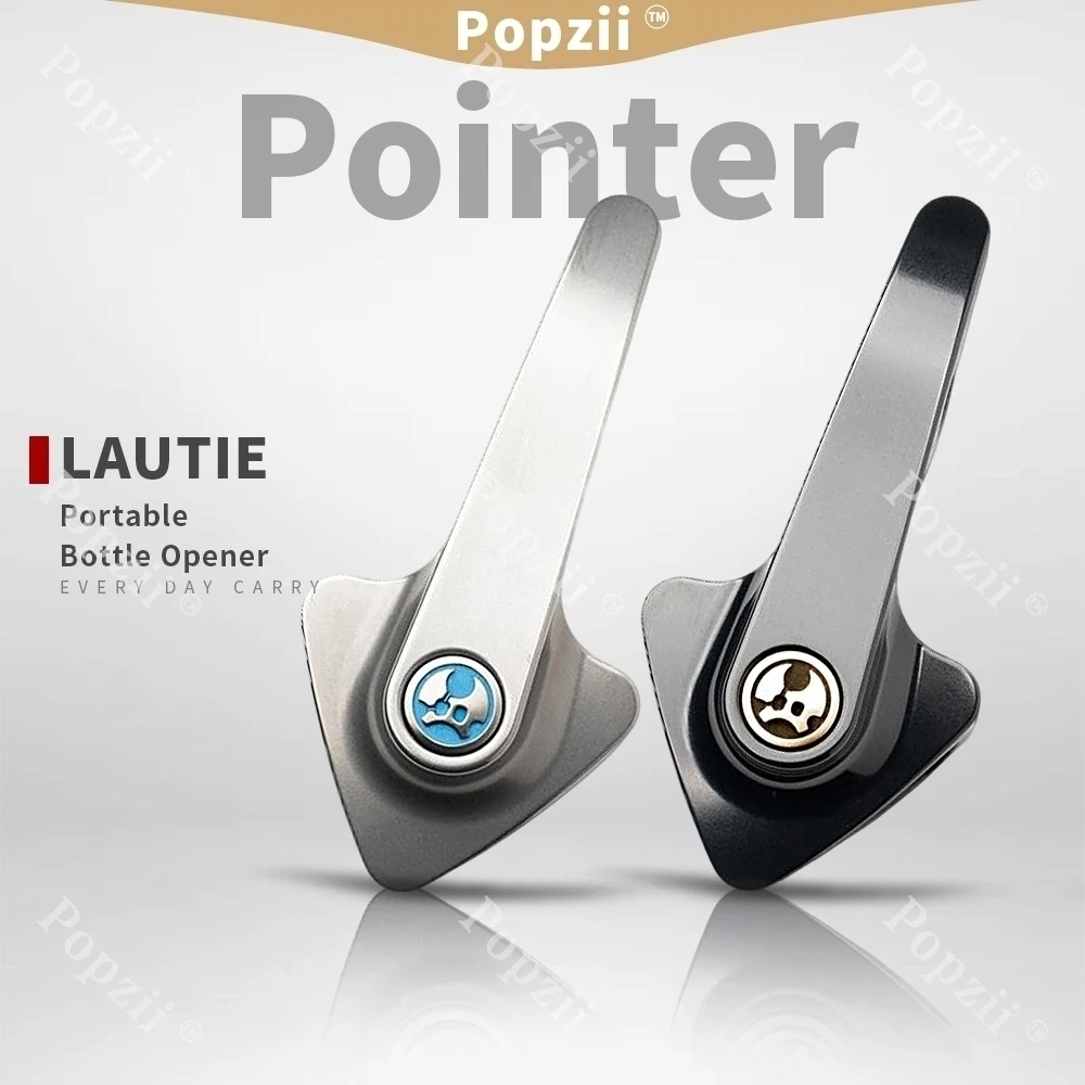 LAUTIE Pointer Pendant Portable Bottle Opener EDC Stress Relief toys Cool Gadget