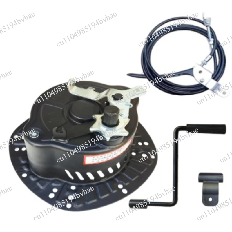 168F/170F Air-Cooled Diesel Engine Assembly, Without Hand Pull Recoil Starter, Electric Start Only Motor