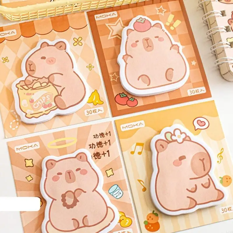 2025 Новый 8pcs Cartoon Comport Designs Note Pad Lealves Memo Pad PAND PANC