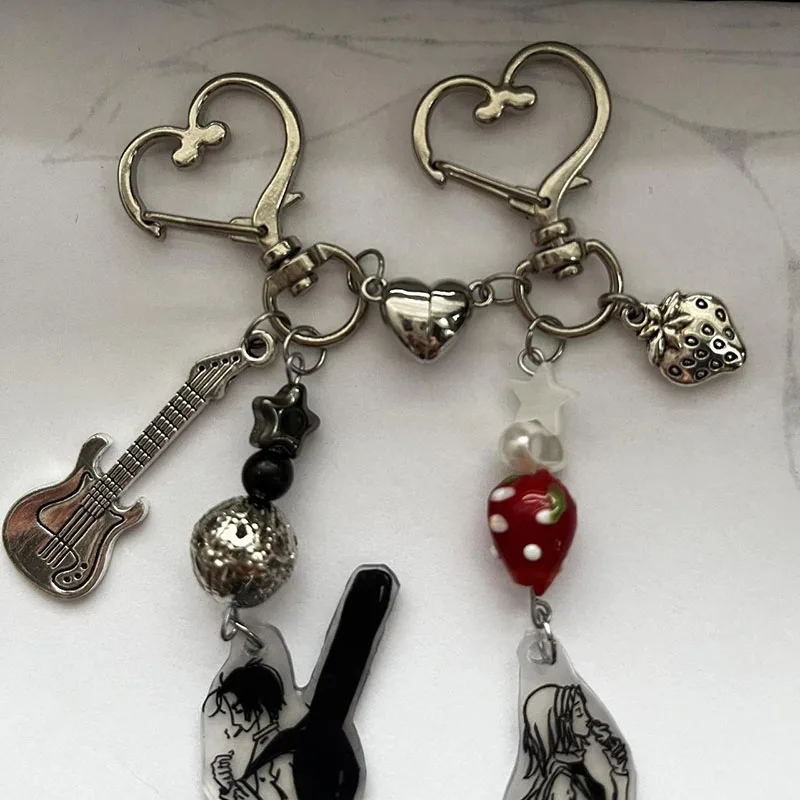 Nana matching keychains handmade Y2K