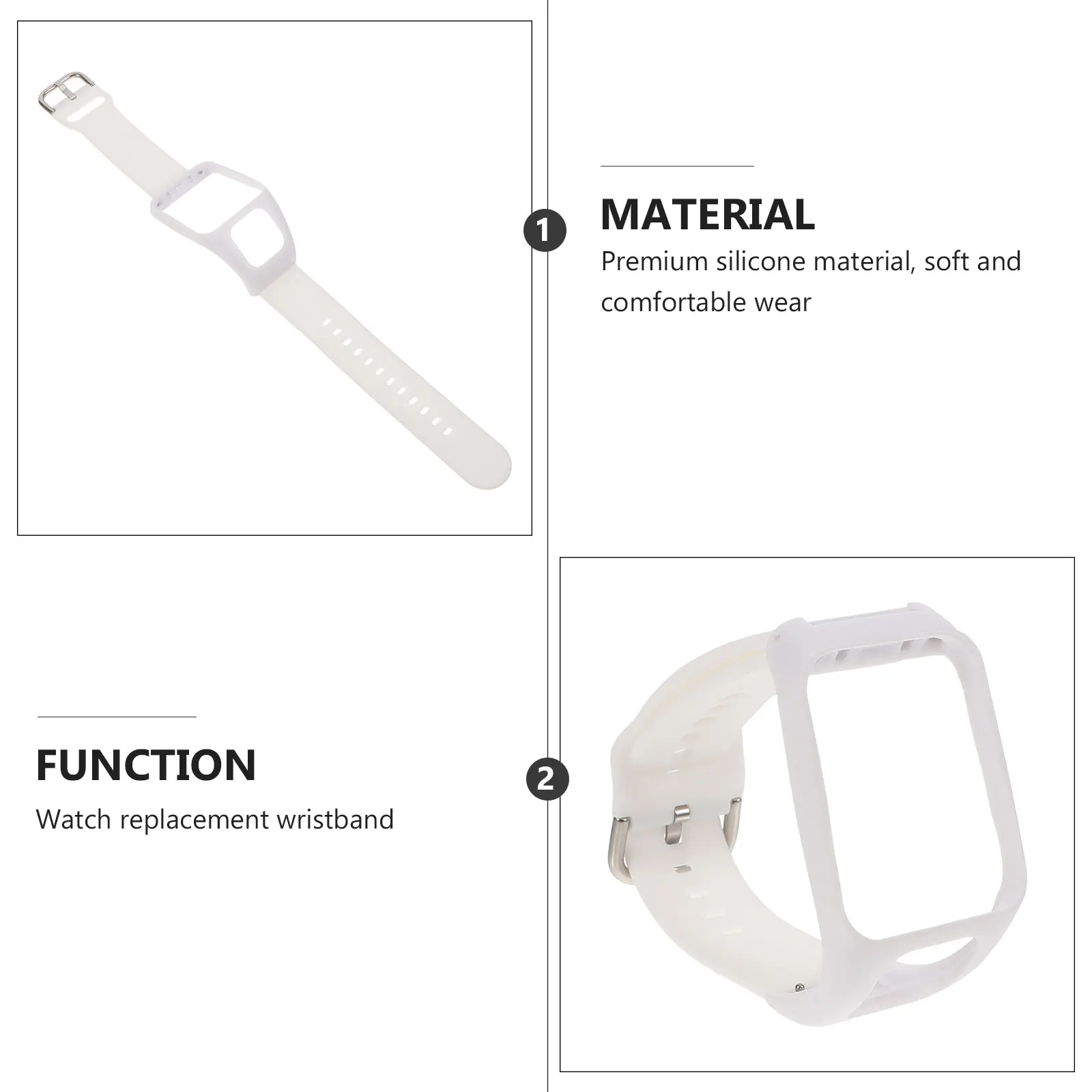 

Ремешок для часов, аксессуар для умных часов, силиконовый ремешок для часов, браслет для белого человека