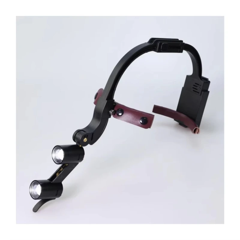 2.5X Surgical magnifying glass Surgical headlight Dentist Medical Light Emitting Diode Light