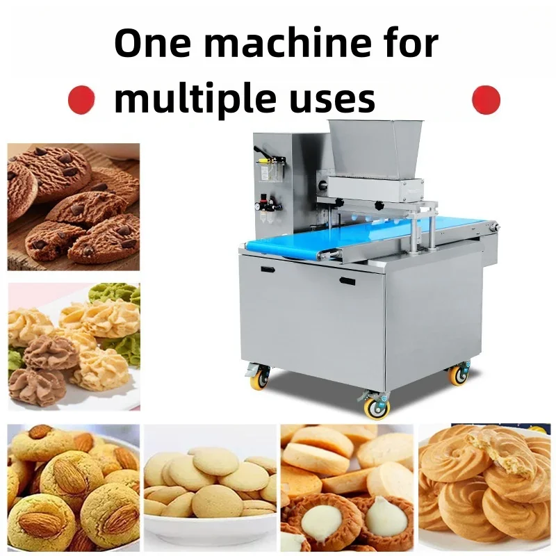 Popular 350kg machine for making cookies biscuit 3kw automatic cookies making machine