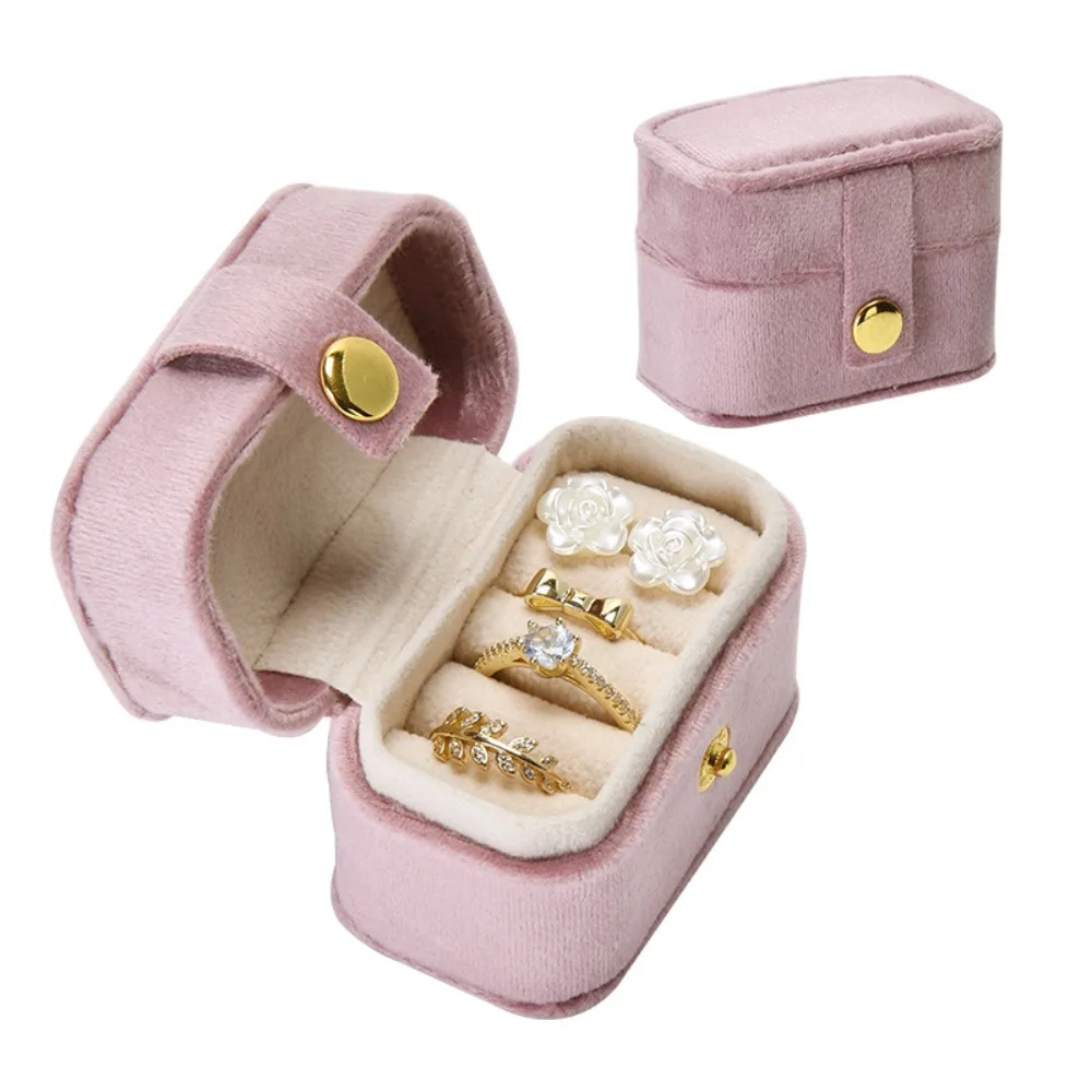 Mini Portable Ring Storage Box for Travel