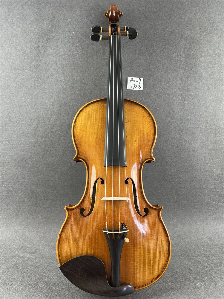 Professional Strad 1713 Copy 4/4 Violin Cкрипка 4/4 كمان 바이올린 Hand Made Musical Instrument Keman Free violin case&Bow A129