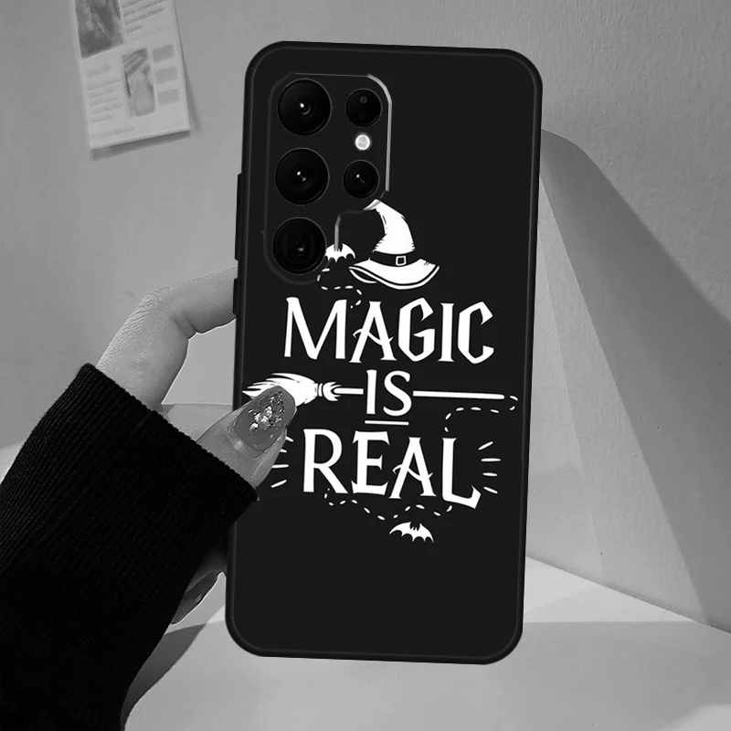 Witch Magic Case For Samsung Galaxy S22 Ultra S20 FE S21 FE S9 S10 Note 10 Plus Note 20 S23 Ultra Cover