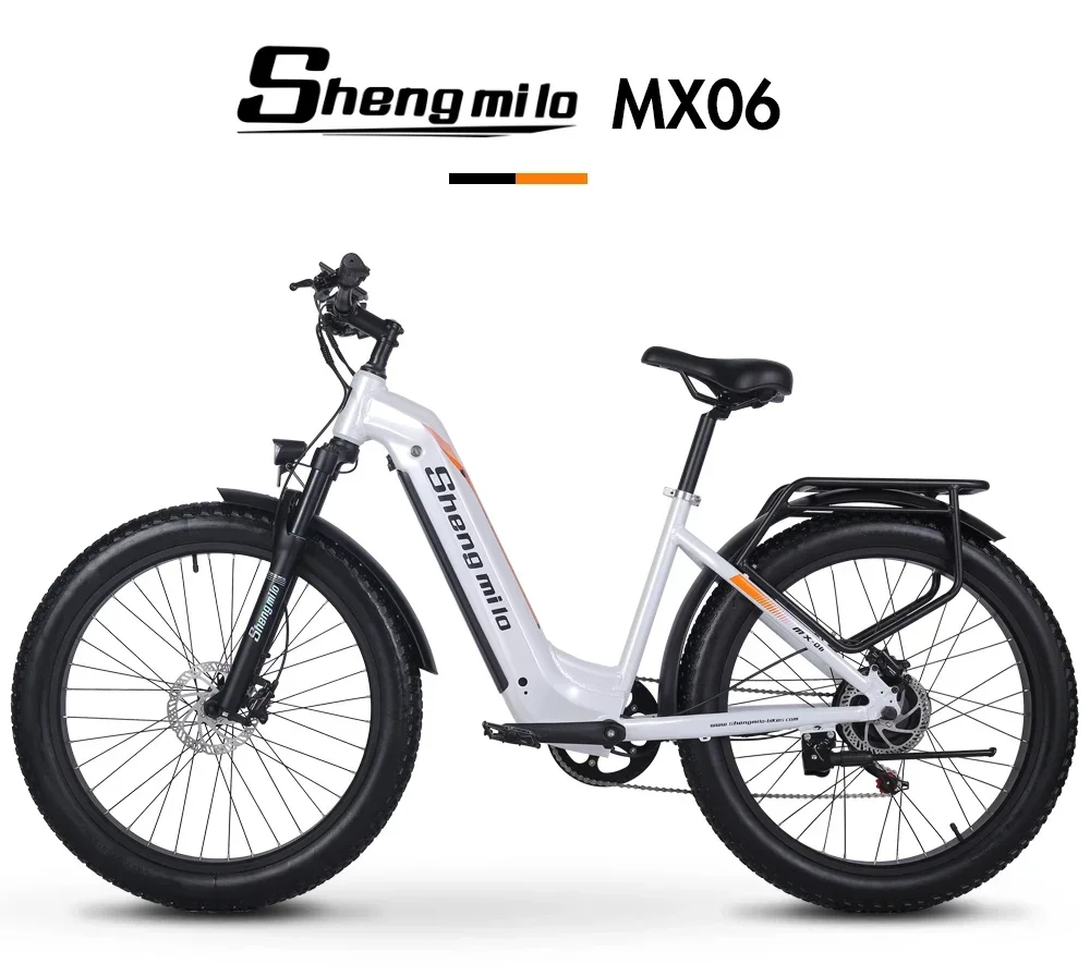 

Mountain Electric Bike 500W Motor 48V17.5 Lithium battery 26-inch Tire Urban Commuter Electric Bike Beach Travel E-Bike